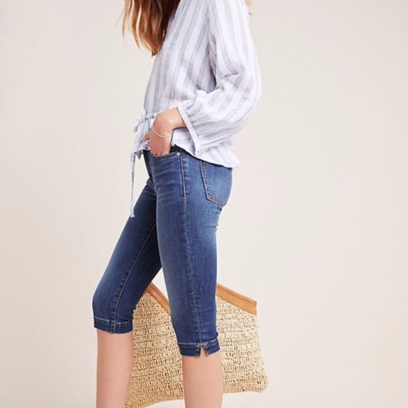 Pilcro Button-Fly High-Rise Denim Legging Brand new/never worn - Picture 1 of 6